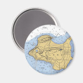 ケリー島、OHチャート航海の マグネット (正面/裏面)