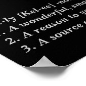 ケリー炭 ポスター (角)