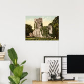 ケリー郡キラーニー州ムックロス・アビー ポスター (ホームオフィス)