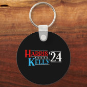 ケリー2024大統領ヴィンテージ愛国民主党代表 キーホルダー (正面)