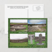 ケリー・アイルランドのReak Monastic Site ポストカード (正面/裏面)