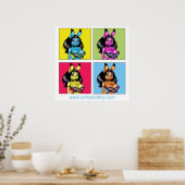 ケリー・イン・カラーズポスター！ ポスター (キッチン)