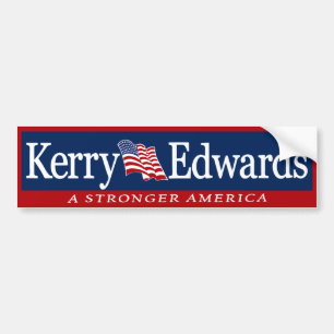 ケリー・エドワーズ'04 John Kerry 2004 バンパーステッカー