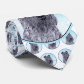 ケリー·ブルー·テリ絵画アのかわいいオリジナルの犬のアート ネクタイ (ロール)