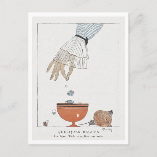 ケルケスバギスチャールズマーティンファッション ポストカード (正面)