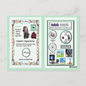 ケルコス – セシウム取引カード ポストカード (裏面)