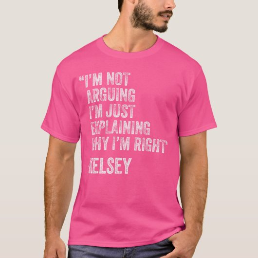 ケルシーの引用 おもしろい 誕生日 カスタム 名前 アイデア エンジニア Tシャツ (正面)
