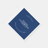 ケルシーカスタムプリント注文 – 20th smiling スタンダードカクテルナプキン (角)