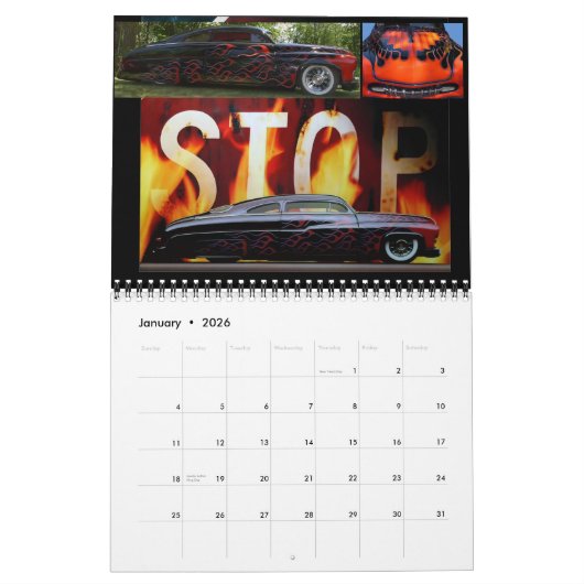 ケルシー・クストムス2014 カレンダー (1月 2026)