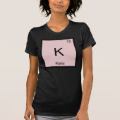 ケルシ名化学元素周期表 Tシャツ (正面)