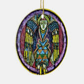 ケルスケルト・エンジェル、アイルランドクリスマスオーナメント セラミックオーナメント (右)