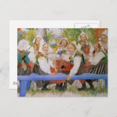 ケルスティ誕生日1909 ポストカード (正面/裏面)