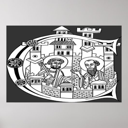 ケルズの修道士 ポスター (正面)