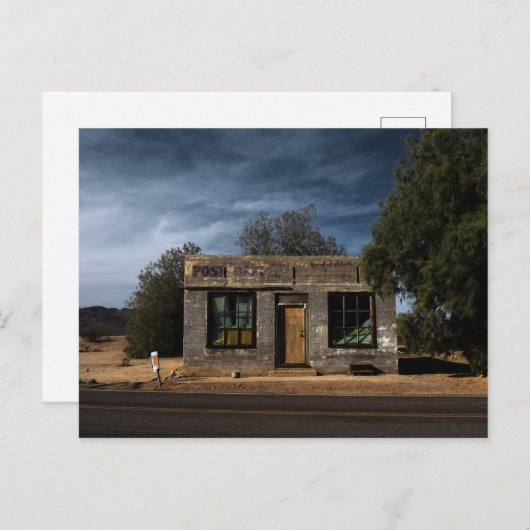 ケルソカリフォルニアの廃墟オフィス ポストカード (正面/裏面)