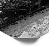 ケルソカリフォルニアの廃墟ハウス ポスター (角)