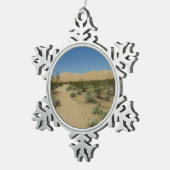 ケルソデュネスアットモハベ国立公園 スノーフレークピューターオーナメント (右)