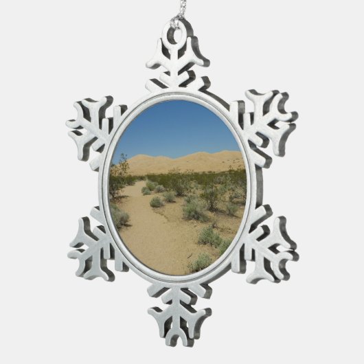 ケルソデュネスアットモハベ国立公園 スノーフレークピューターオーナメント (右)