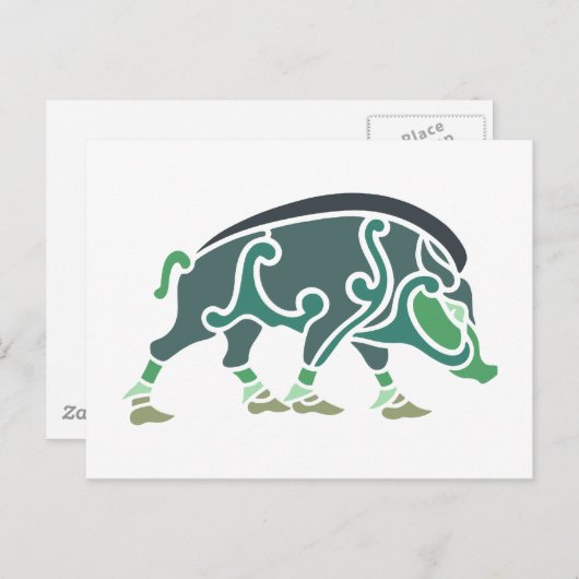 ケルチシェアエバー細胞性ボーア ポストカード (正面/裏面)