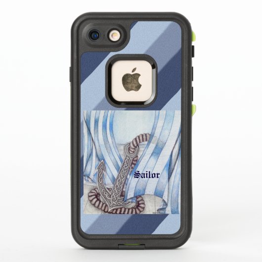 ケルトいかり航海の LifeProof iPhoneケース (裏面)