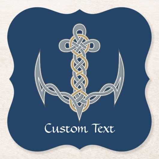 ケルトいかり1 ペーパーコースター (正面)