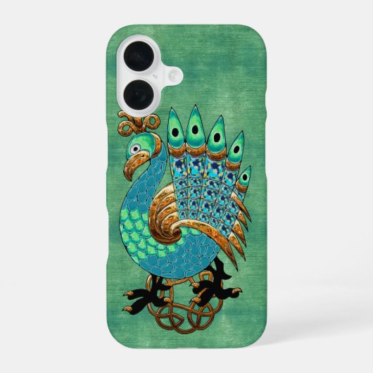 ケルトとフェザー iPhone 16ケース (裏面)
