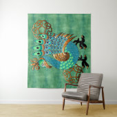 ケルトと羽 タペストリー (インサイチュ)