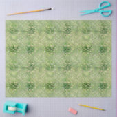 ケルトのアイリッシュグリーンと金ゴールドパタ華美ーン5 薄葉紙 (クラフト)