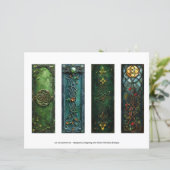 ケルトのアイリッシュノットブックマーク、ファンタジーブックマーク (スタンド正面)