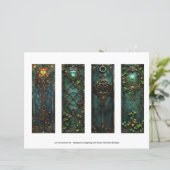 ケルトのアイリッシュノットブックマーク、ファンタジーブックマークs6 (スタンド正面)