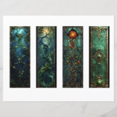 ケルトのアイリッシュブックマーク、ファンタジーブックマークs1 (正面)