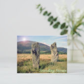 ケルトのアートのグリーティングカード ポストカード (スタンド正面)