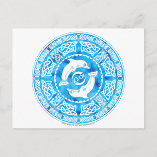 ケルトのイルカ ポストカード