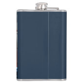 ケルトのオオカミの月光の森 フラスク (裏面)