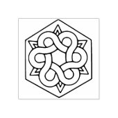 ケルトのクリスマスアートスタンプ ラバースタンプ (インプリント)