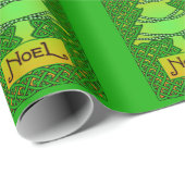 ケルトのクリスマスツリーラッピング紙 ラッピングペーパー (ロールコーナー)