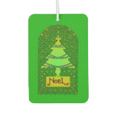 ケルトのクリスマスツリー カーエアーフレッシュナー (正面)