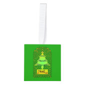 ケルトのクリスマスツリー キューブオーナメント (正面)