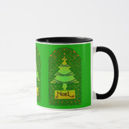 ケルトのクリスマスツリー マグカップ