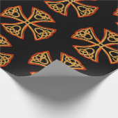 ケルトのクロスラッピング紙 ラッピングペーパー (角)