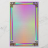 「ケルトのコーナーワン」の素晴らし文房具 便箋 (正面)