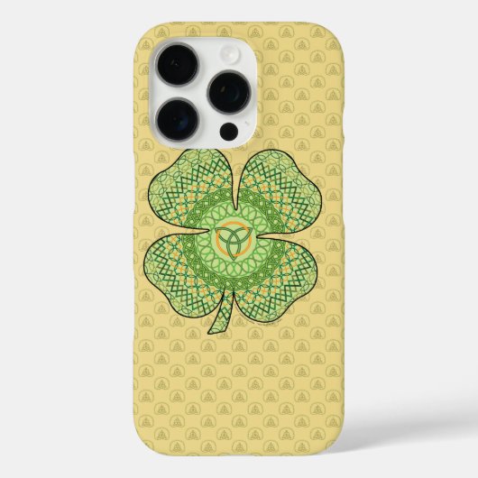ケルトのシャムロックのケース – マテの電話ケース Case-Mate iPhoneケース (裏面)
