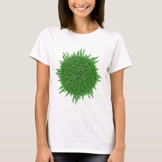 ケルトのシンボルウィメンズ Tシャツ (正面)