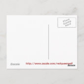 ケルトのスタッグポストカード ポストカード (裏面)