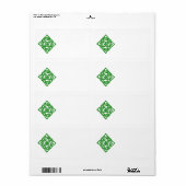 ケルトのダイアモンドラベル ラベル (フルシート)