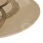 ケルトのトリケトラ三位一体の結び目切りボード カッティングボード (角)