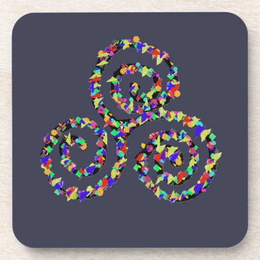 ケルトのトリスケオン強度 コースター (正面)