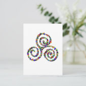 ケルトのトリスケオン強度 ポストカード (スタンド正面)