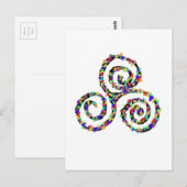 ケルトのトリスケオン強度 ポストカード (正面/裏面)