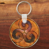 ケルトのトリスケレ キーホルダー (正面)