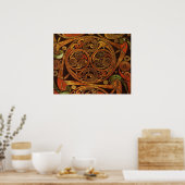 ケルトのトリスケレ ポスター (キッチン)